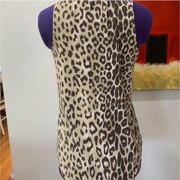 Free People ACDC leopard sleeveless tank Size Small - Picture 8 of 8